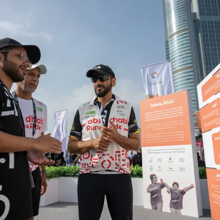  الشيخ نهيان بن زايد آل نهيان يشهد الإعلان عن برنامج "نشاط يجمعنا"