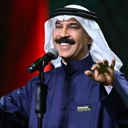 عبدالله الرويشد -الصورة من المركز الاعلامي  ل روتانا