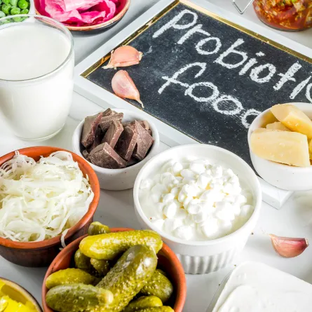 تحتوي البروبيوتيك على مجموعة متنوّعة من الكائنات الحية الصغيرة