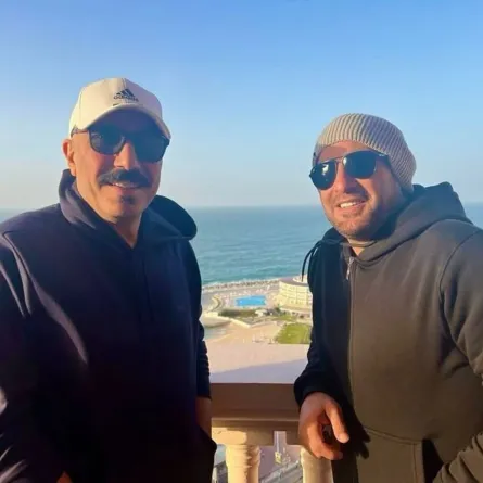 أحمد السقا وطارق لطفي - الصورة من الحساب الرسمي للفنان أحمد السقا على "إنستغرام"