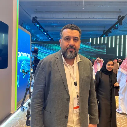 الإعلامي د. محمد العرب - تصوير عبير بوحمدان