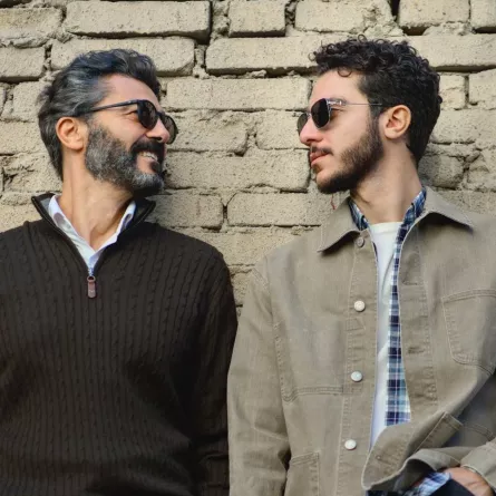 خالد النبوي وابنه نور- الصورة من حساب نور خالد النبوي على "إنستغرام"