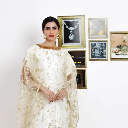 تصميم من بشاير القنيبط -الصورة من أرشيف المصممة