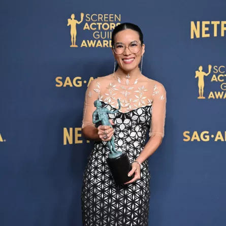 آلي وونغ  Ali Wong في حفل جوائز SAG 2024 (مصدر الصورة: Robyn BECK / AFP)