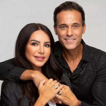 إنجي علاء ويوسف الشريف - الصورة من صفحة يوسف الشريف على الفيسبوك