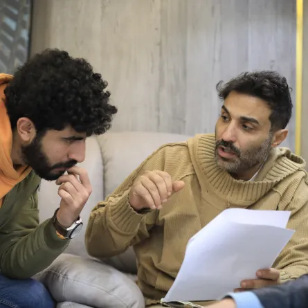 أحمد فهمي من كواليس التصوير - الصورة من مكتبه الإعلامي