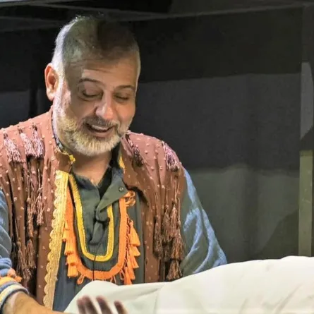 حسن البلام -الصورة من  حسابه على الانستغرام