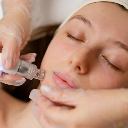 تنظيف البشرة بالموجات فوق الصوتية