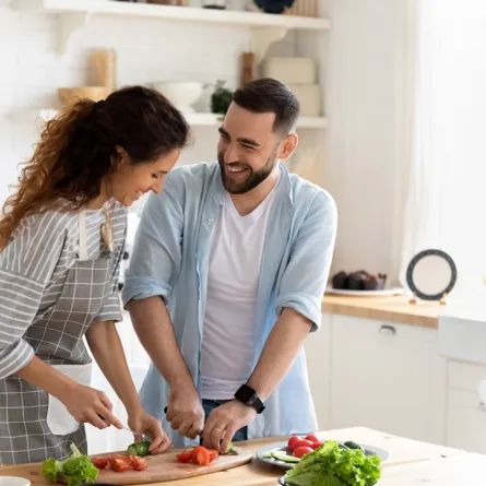 للطهي مع زوجك مذاق خاص