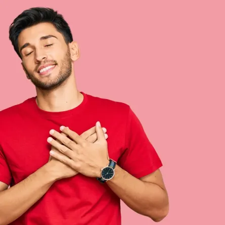  لا يعبّر الرجل عن مشاعره بالكلام