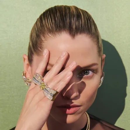 مجوهرات من دي بيرز De Beers - مصدر الصورة مكتب العلاقات العامة للعلامة