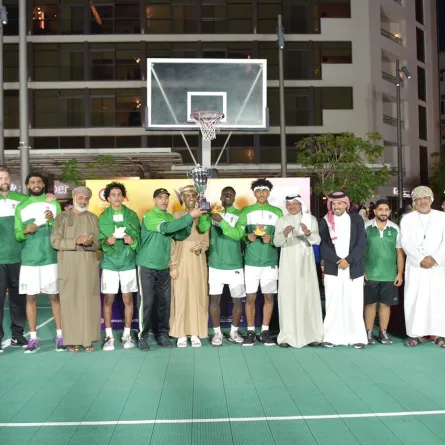 المنتخب السعودي يحقق كأس بطولة الخليج لثلاثيات كرة السلة للشباب 