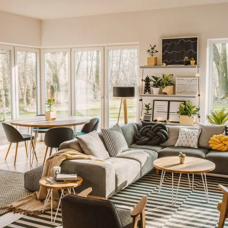 ديكور غرفة المعيشة