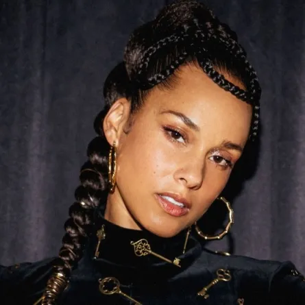 العالمية أليشيا كيز - الصورة من  المركز الاعلامي ل مدل بيست