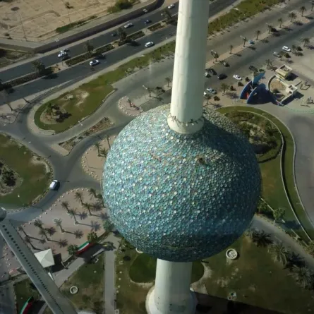 دولة الكويت. الصورة من موقع unsplash by Jan Dommerholt