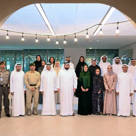 إطلاق حملة "رمضان في دبي". الصورة من الحساب الرسمي للشيخ أحمد بن محمد على منصة x 