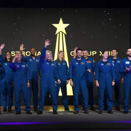  برنامج "ناسا لرواد الفضاء". الصورة من الحساب الرسمي لمركز محمد بن راشد للفضاء على منصة x