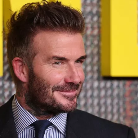 ديفيد بيكهام David Beckham في عرض "The Gentlemen" (مصدر الصورة: Adrian DENNIS / AFP)