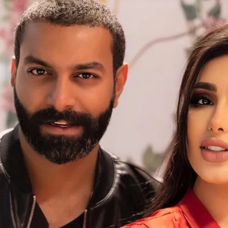 هنادي الكندري ومحمد الحداد- الصورة من حسابها على الانستغرام