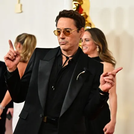 روبرت داوني جونيور Robert Downey Jr في حفل الأوسكار (مصدر الصورة  Frederic J. Brown  AFP)