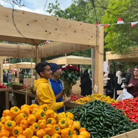 اختتام سوق المزارعين البحرينيين. الصورة من وكالة الأنباء البحرينية