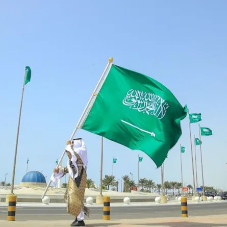 جدة تتزين احتفاءً بيوم العلم السعودي