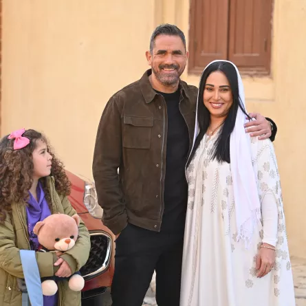 اميرة كرارة مع رحاب الجمل فى مسلسل بيت الرفاعى 