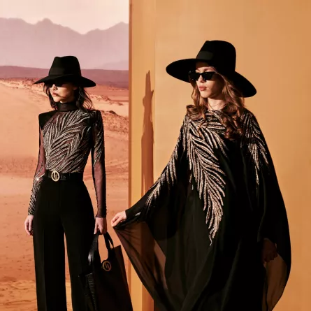 تصميم من طوني ورد من مجموعة خريف وشتاء 2024- 2025 -الصورة من أرشيف المصمم