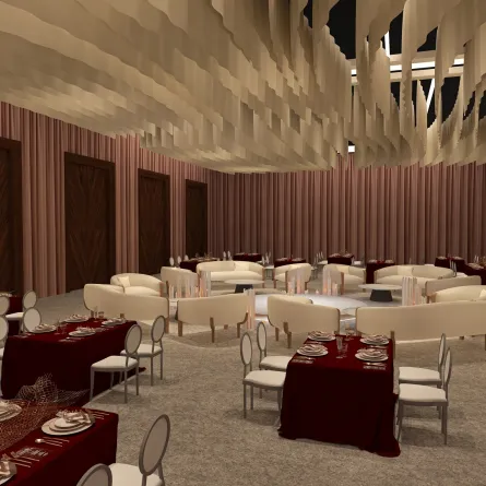 قاعة المناسبات في فندق "ذا لانا" بدبي