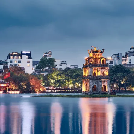 هانوي بالمباني الاستعمارية المحفوظة جيدًا 