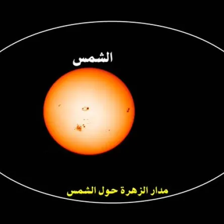 كوكب الزهرة يصل أبعد نقطة من الشمس. الصورة من وكالة الأنباء القطرية