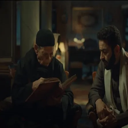 حمادة هلال وجميل برسوم - الصورة من المكتب الإعلامي للمسلسل