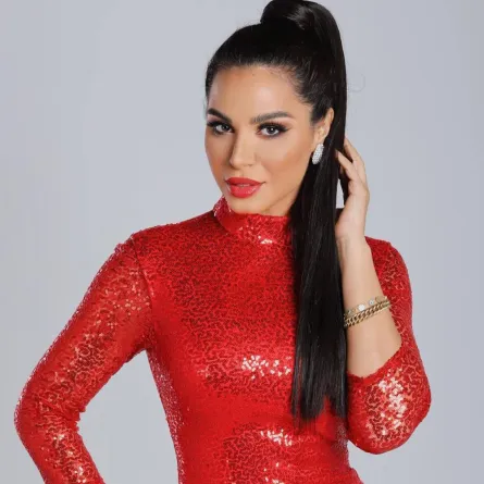 نسرين أمين - الصورة من حسابها على الفيس بوك