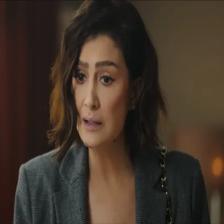 غادة عبد الرازق - الصورة من شاشة عرض مسلسل صيد العقارب