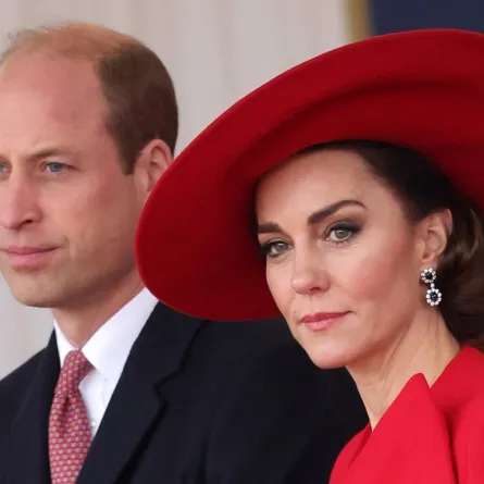 الأميرة كيت ميدلتون والأمير ويليام Prince William and his wife Catherine في لندن (مصدر الصورة: Chris Jackson / POOL / AFP)