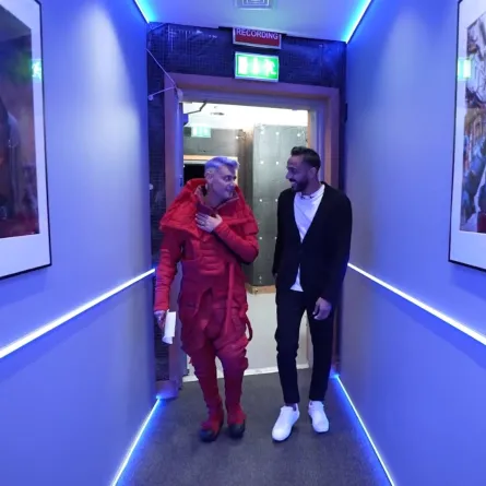 رامز جلال ومحمود كهربا - الصورة من حساب رامز جلال على موقع X