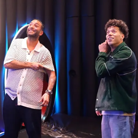 ميدو وإمام عاشور من رامز جاب من الآخر - الصورة من حساب رامز جلال على موقع X