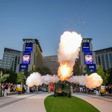 فعاليات شهر رمضان في مدينة إكسبو دبي. الصورة من مكتب دبي الإعلامي