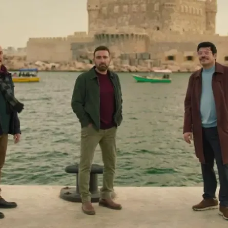 أحمد السقا وطارق لطفي وباسم سمرة- الصورة من المركز الإعلامي لـ mbc