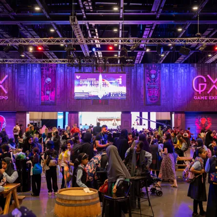 مهرجان دبي للألعاب والرياضات الرقمية. الصورة من مكتب دبي الإعلامي