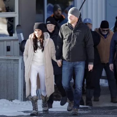ميغان ماركل والأمير هاري Meghan, Duchess of Sussex and Prince Harry في كندا (مصدر الصورة: Andrew Chin / GETTY IMAGES NORTH AMERICA / Getty Images via AFP)