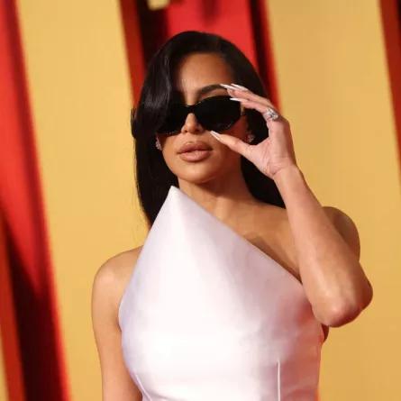 كيم كارداشيان Kim Kardashian في حفل خاص بالأوسكار (مصدر الصورة: Amy Sussman / GETTY IMAGES NORTH AMERICA / Getty Images via AFP)
