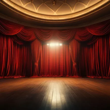 صورة للمسرح