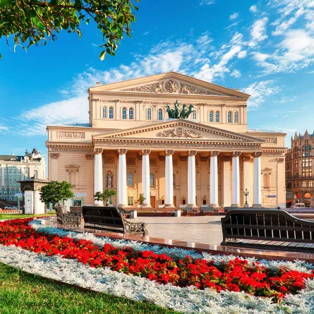 لقطة خارجية لمسرح بولشوي 