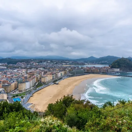 إطلالة على مدينة سان سيباستيان