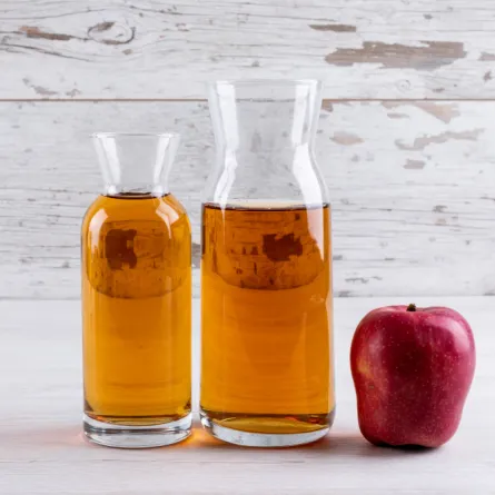 خل التفاح يساعد على تفتيت الدهون