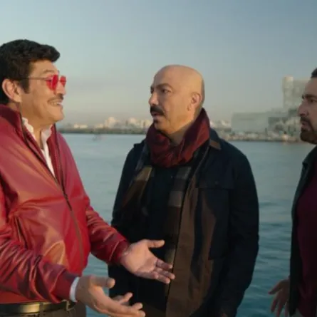 أحمد السقا وطارق لطفي وباسم سمرة- الصورة من المركز الإعلامي لـ mbc