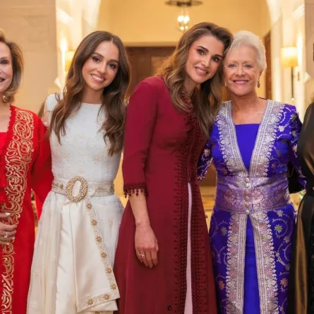 الملكة رانيا ( مصدر الصورة: Office of Her Majesty Queen Rania Al Abdullah / AFP) 