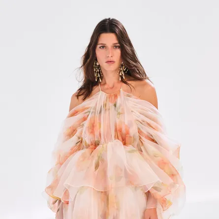  فستان من ماركة Zimmermann- الصورة من Launchmetrics/Spotlight © 