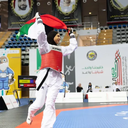 الإمارات تتصدر ترتيب "الألعاب الخليجية للشباب" - الصورة من وام